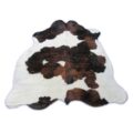Spotted Tricolor Cowhide Rug - Size: 7' x 6 1/2' A-2497